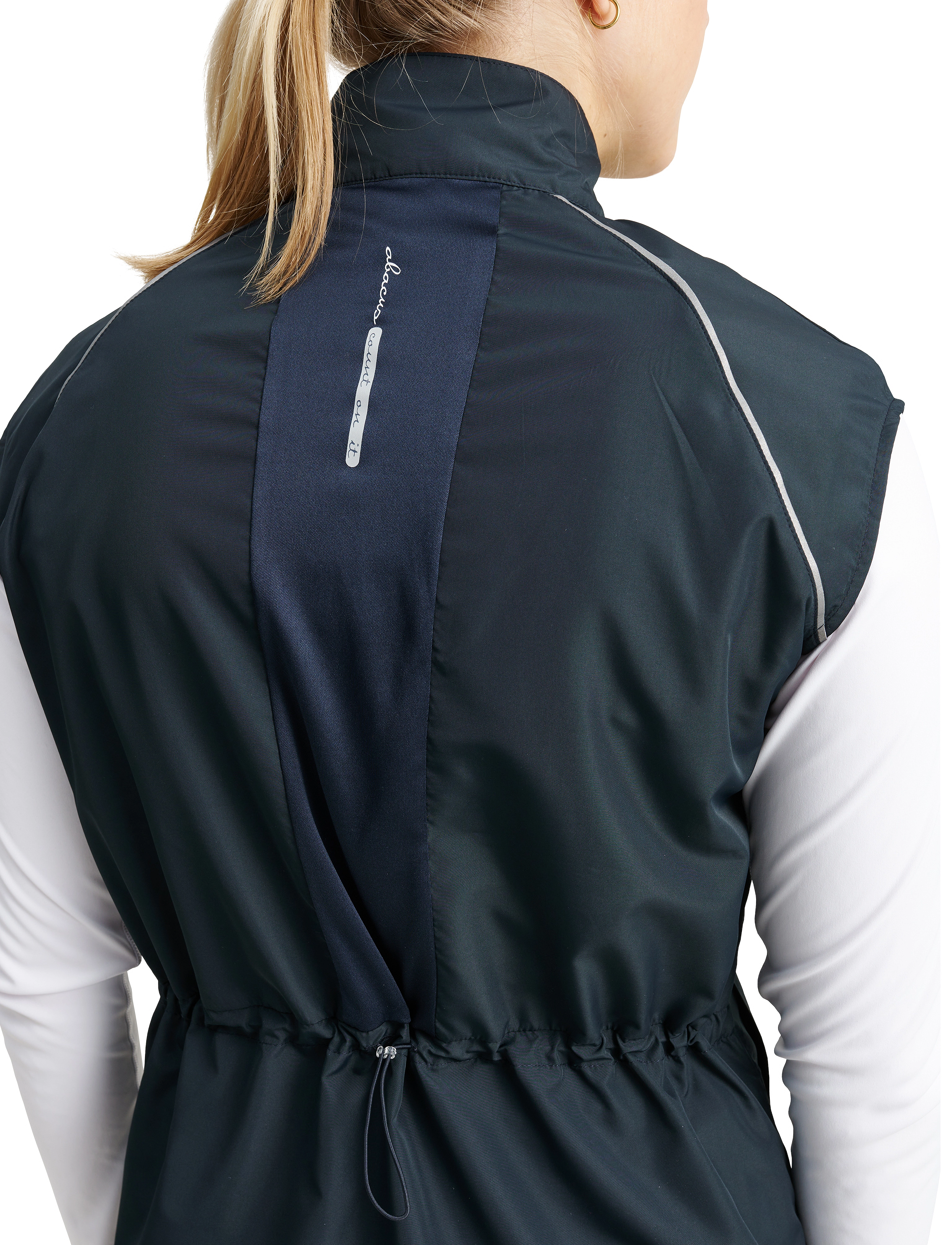 Abacus - Lds Ganton stretch windvest - navy - 4