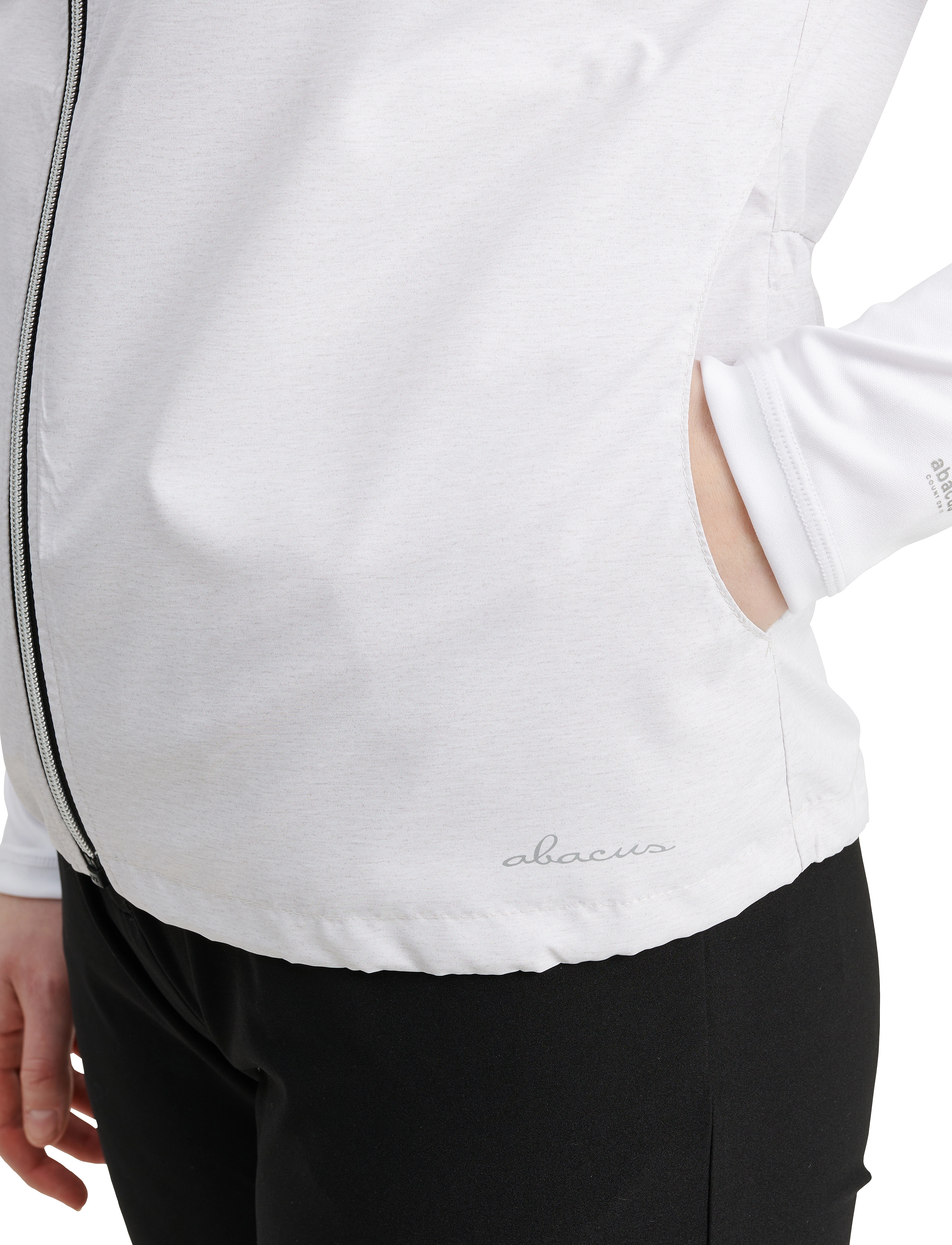 Abacus - Lds Ganton stretch windvest - stone melange - 4