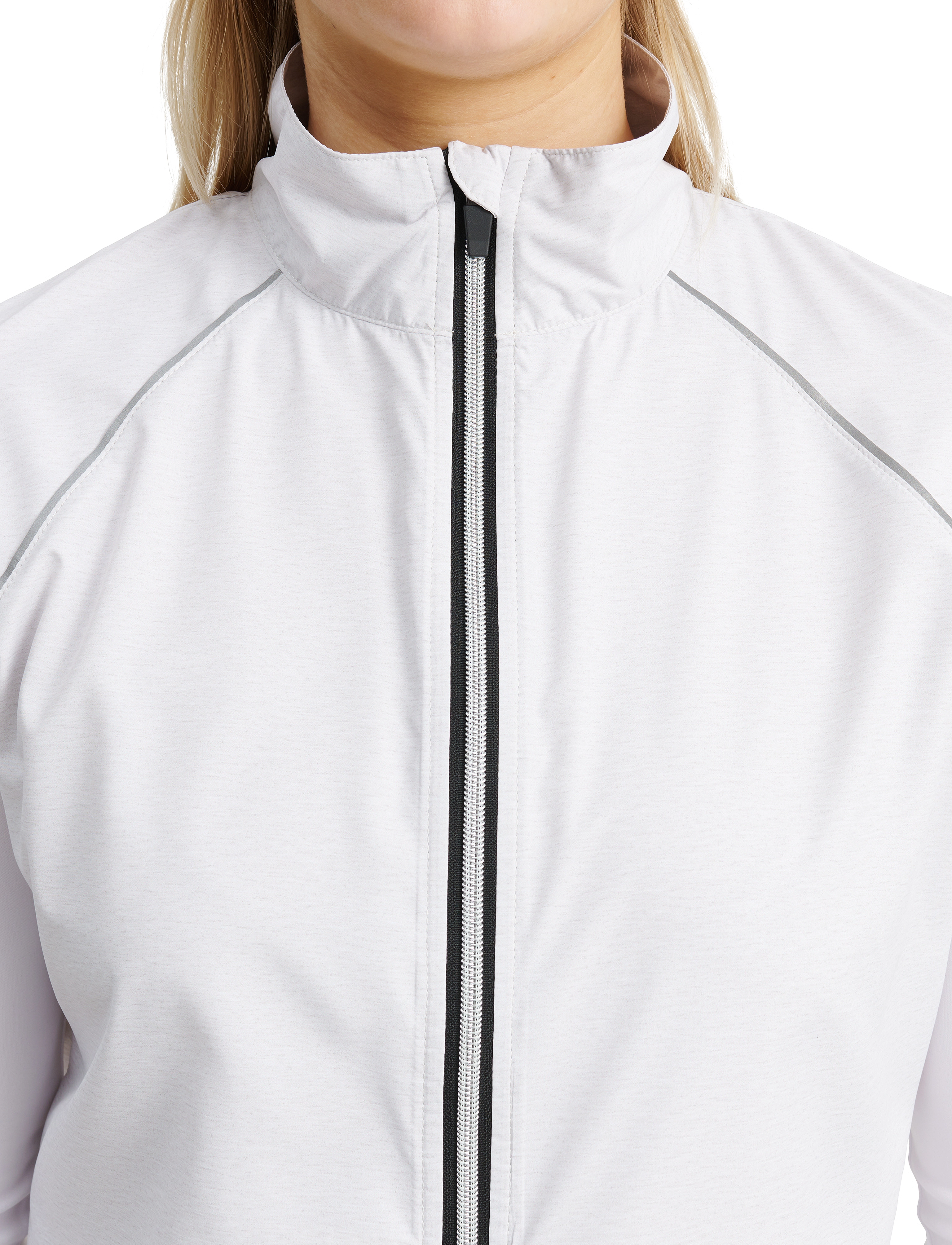 Abacus - Lds Ganton stretch windvest - stone melange - 5