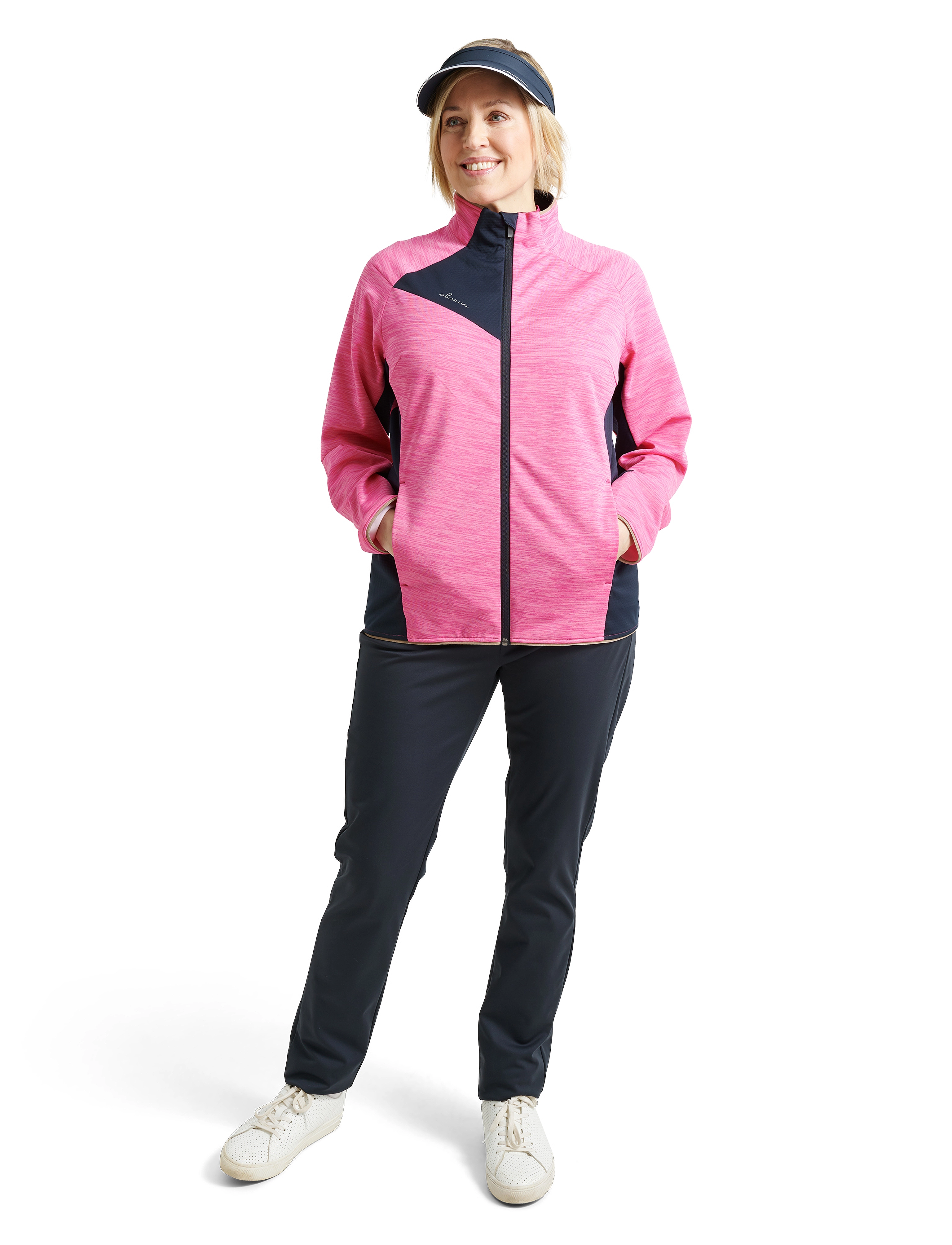 Abacus Lds Ardfin Softshell Jacket, S, Sport, Rosa - Sport Jackets, Frauen