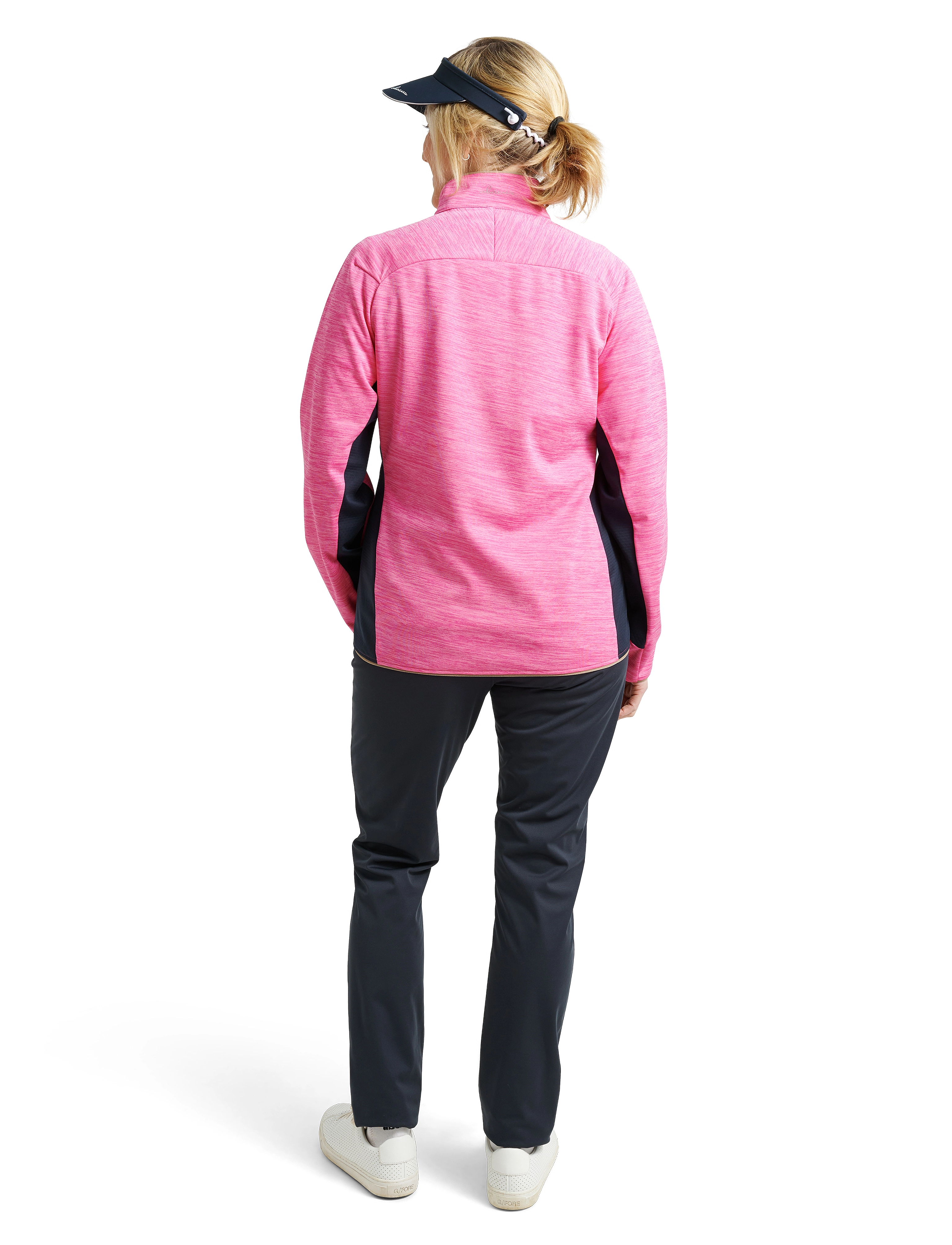 Abacus - Lds Ardfin softshell jacket - golfjakker - rose - 3