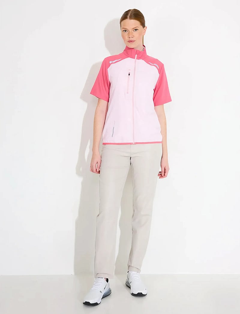 Abacus - Lds Lanark stretch windshirt - golf-jacken - lt.pink - 4