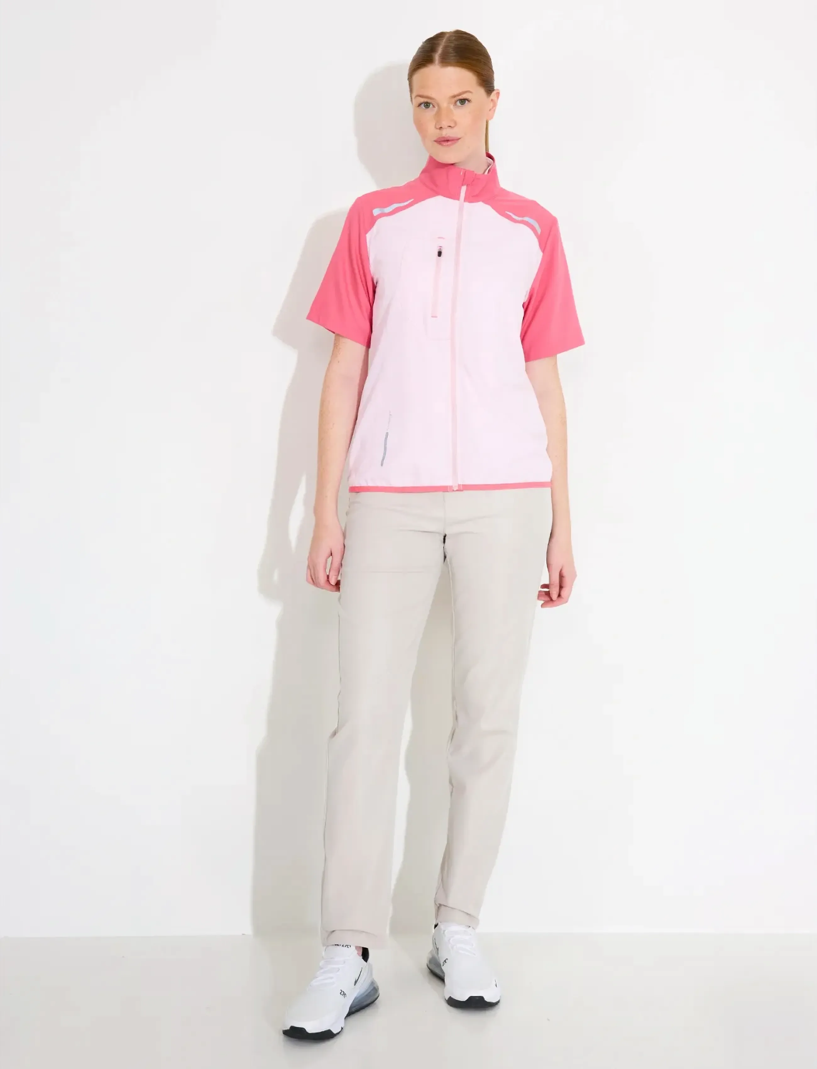 Abacus - Lds Lanark stretch windshirt - sport - lt.pink - 4