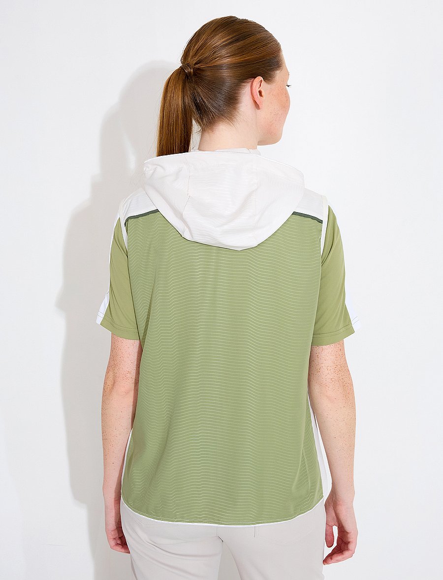 Abacus - Lds Lanark stretch windvest - vesten - linden - 3