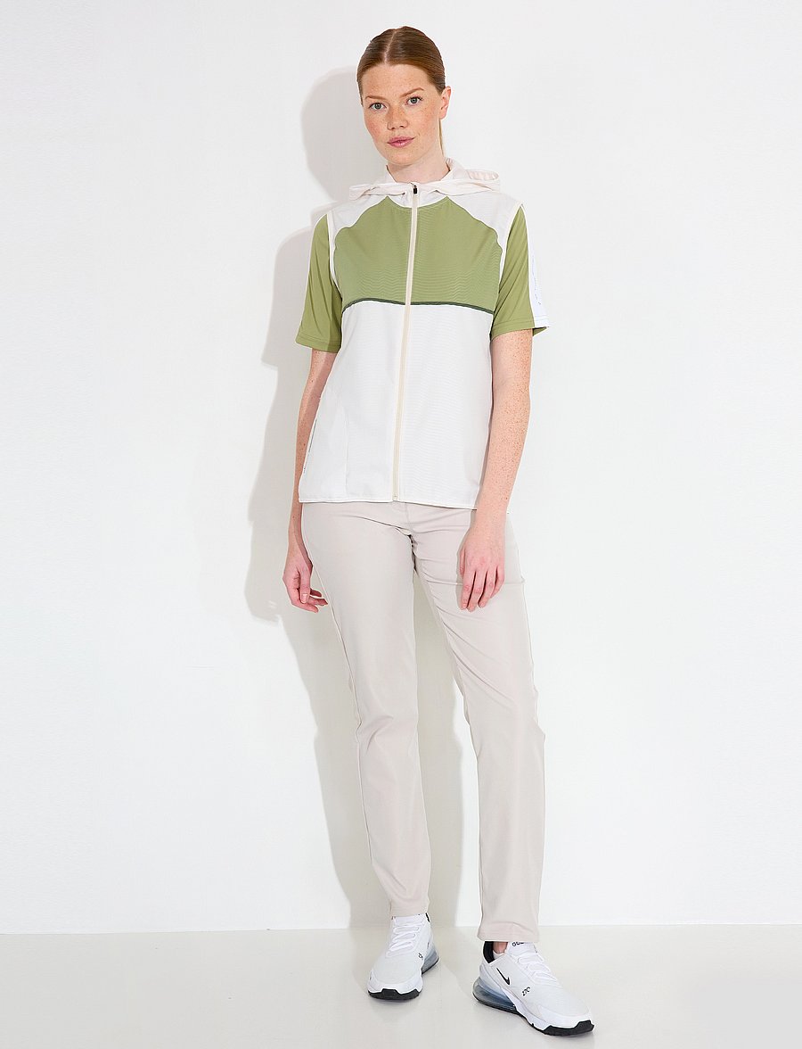 Abacus - Lds Lanark stretch windvest - vesten - linden - 4