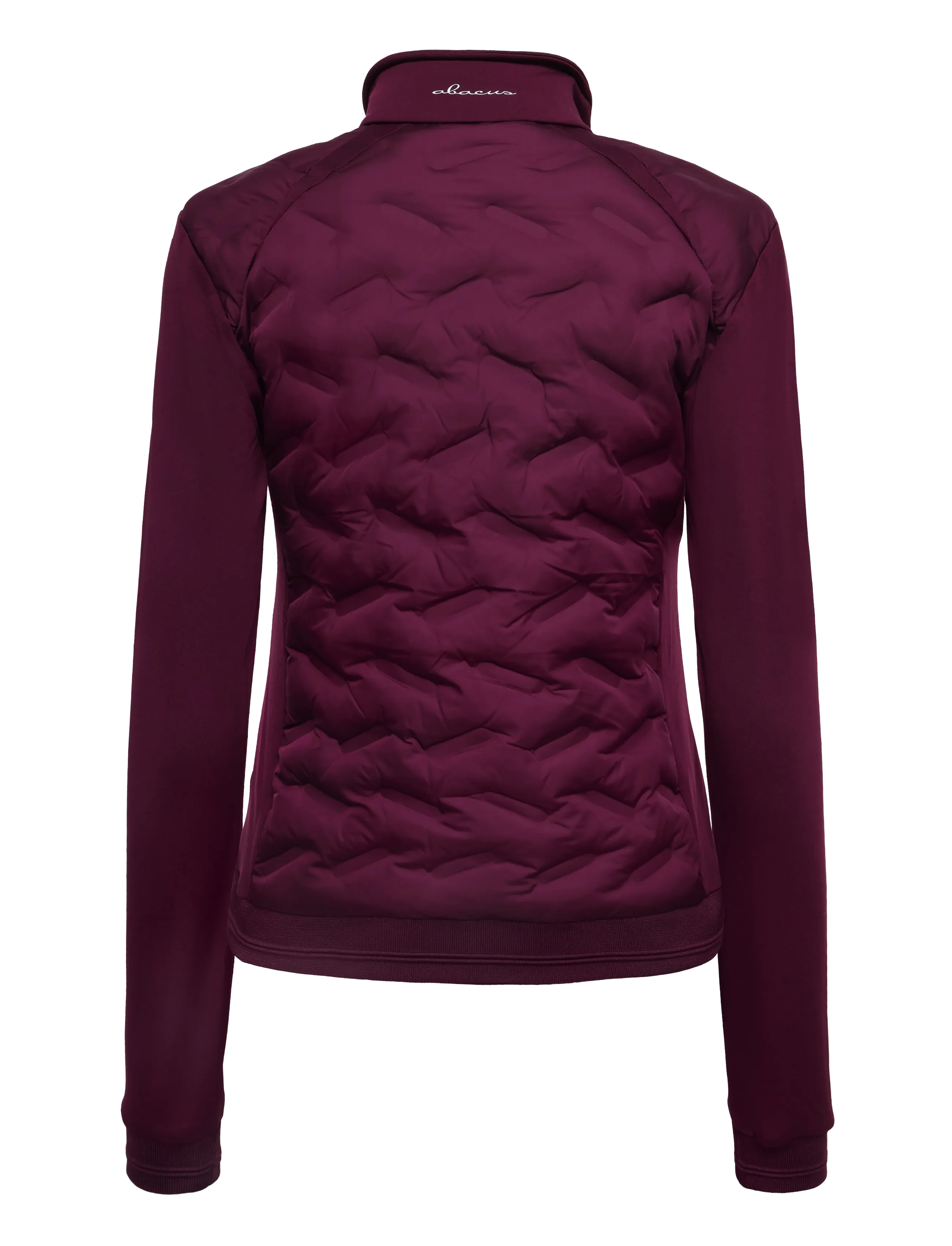 Abacus - Lds Portrush hybrid jacket - golf-jacken - beetroot - 2
