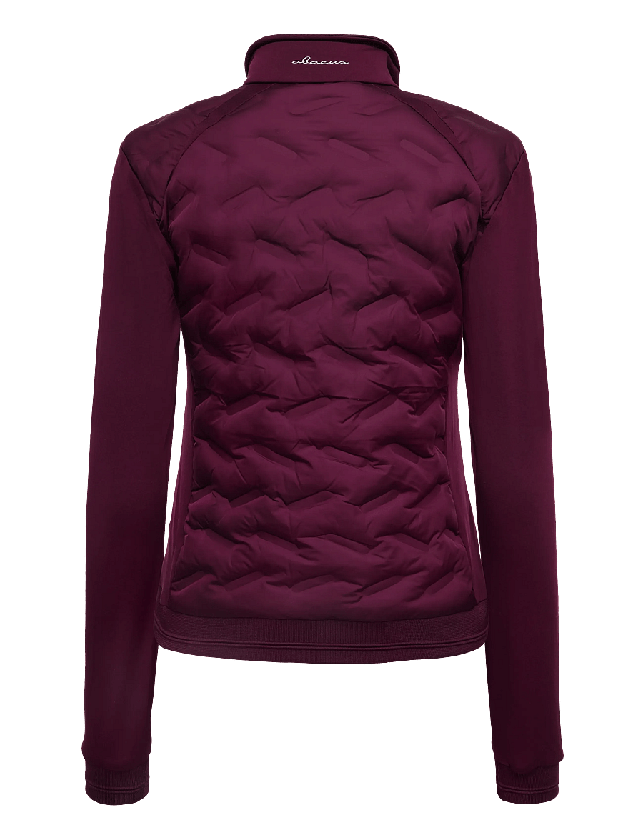 Abacus - Lds Portrush hybrid jacket - golf-jacken - beetroot - 2