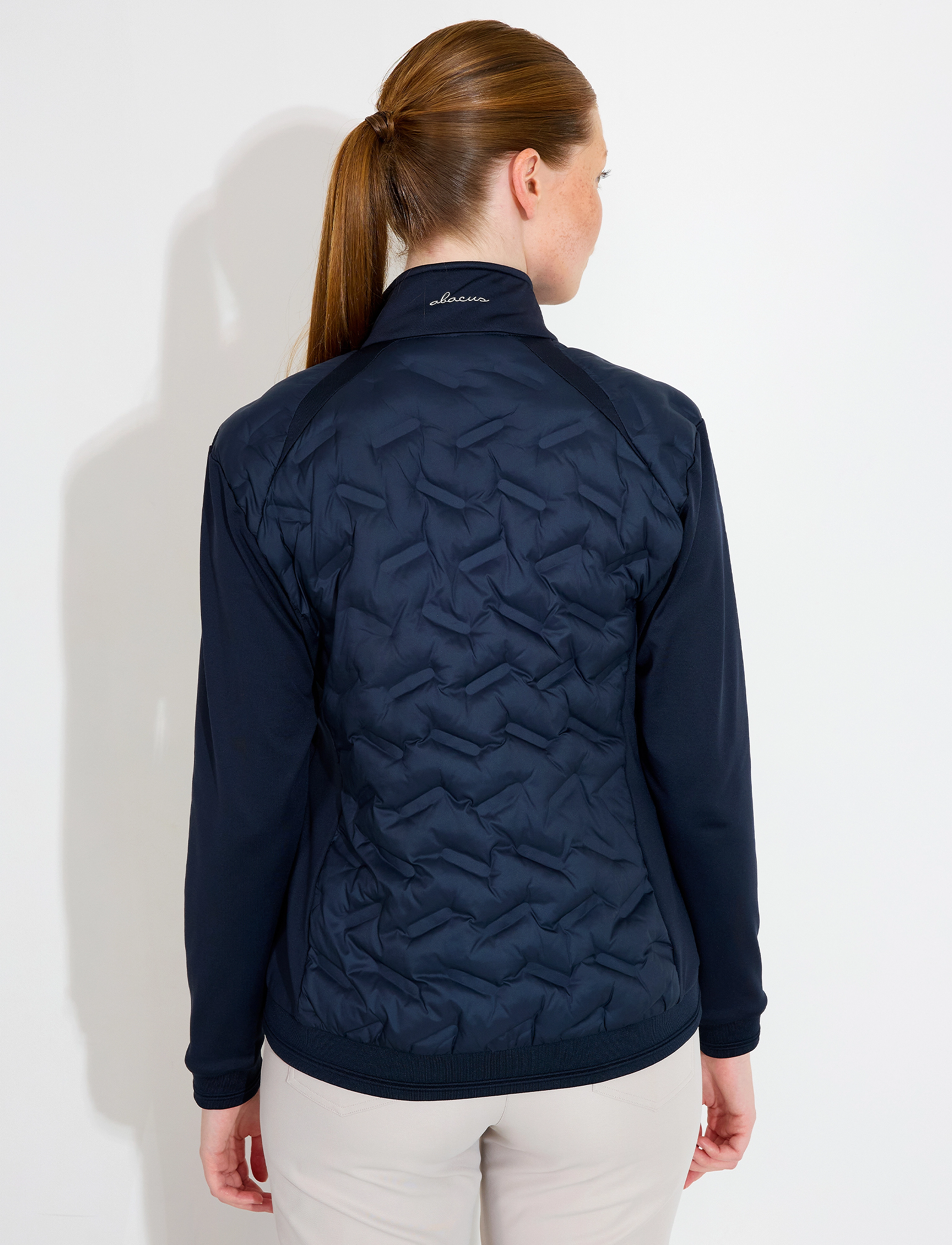 Abacus - Lds Portrush hybrid jacket - golfjackor - navy - 2