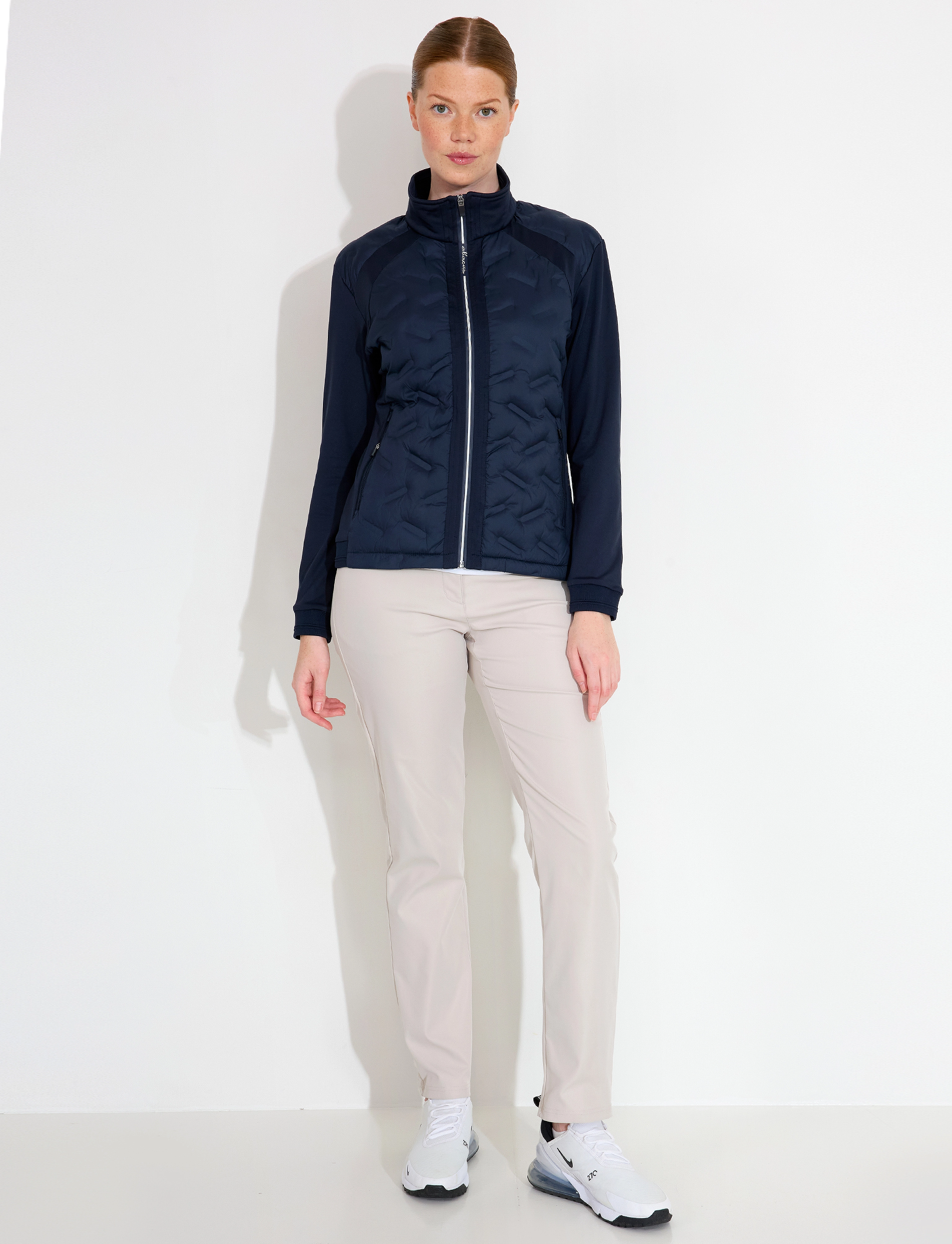 Abacus - Lds Portrush hybrid jacket - golfjackor - navy - 3