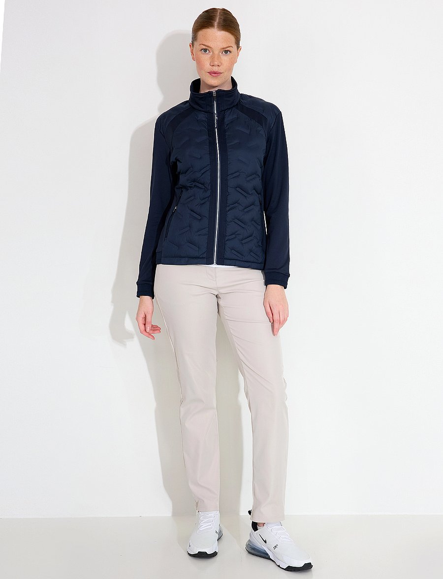 Abacus - Lds Portrush hybrid jacket - golfjackor - navy - 3