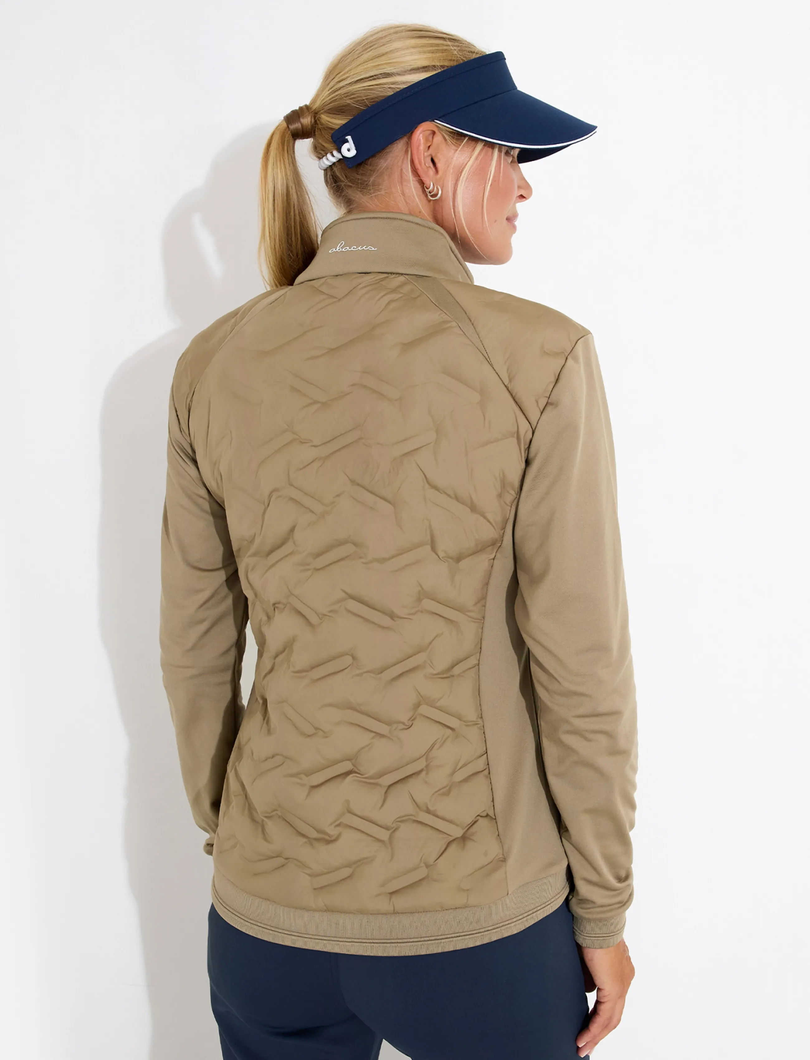 Abacus - Lds Portrush hybrid jacket - golfijakid - taupe - 2