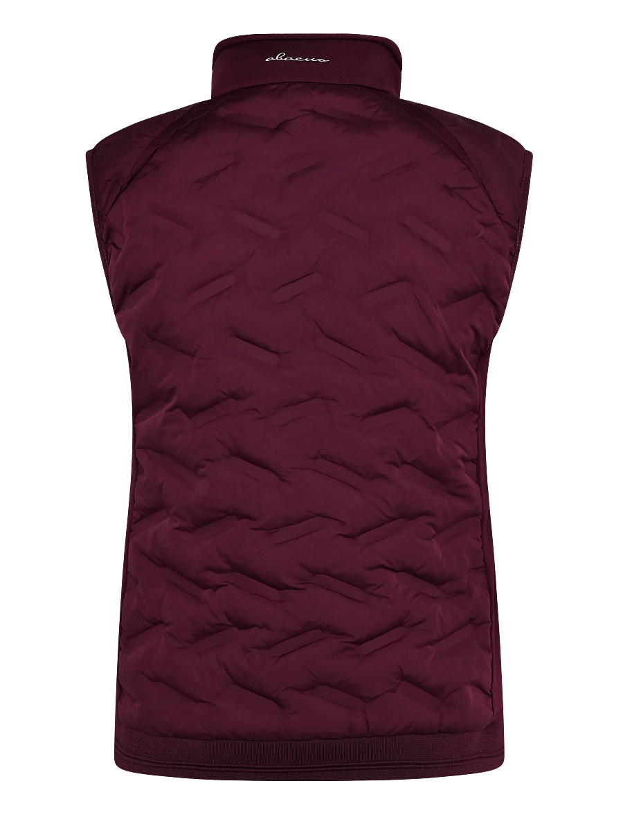 Abacus - Lds Portrush hybrid vest - outdoor - beetroot - 2