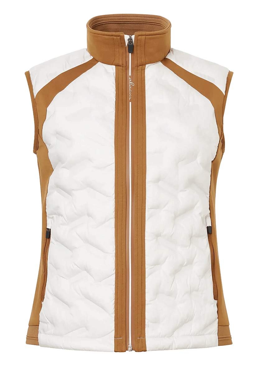 Abacus - Lds Portrush hybrid vest - outdoor - cognac - 1