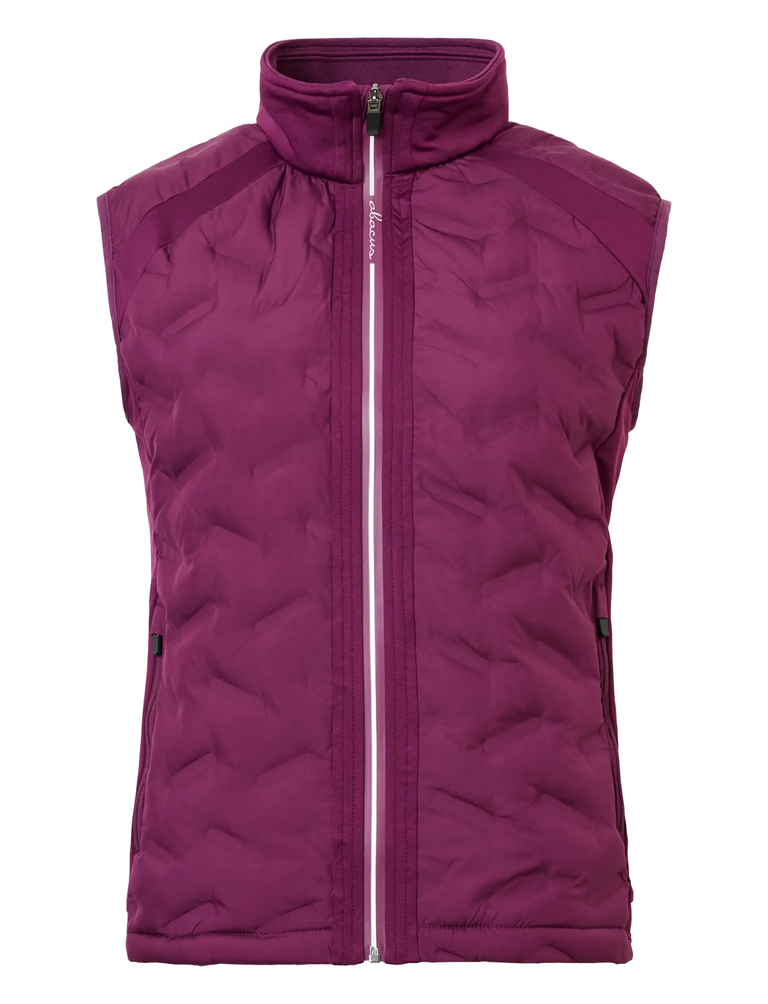 ABACUS Lds Portrush Hybrid Vest Lila - M - Damen