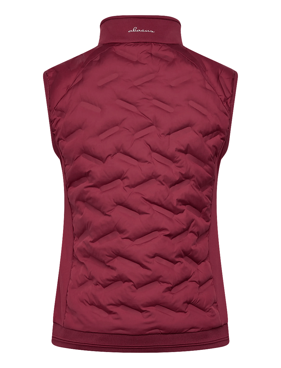 Abacus - Lds Portrush hybrid vest - vesten - cranberry - 2