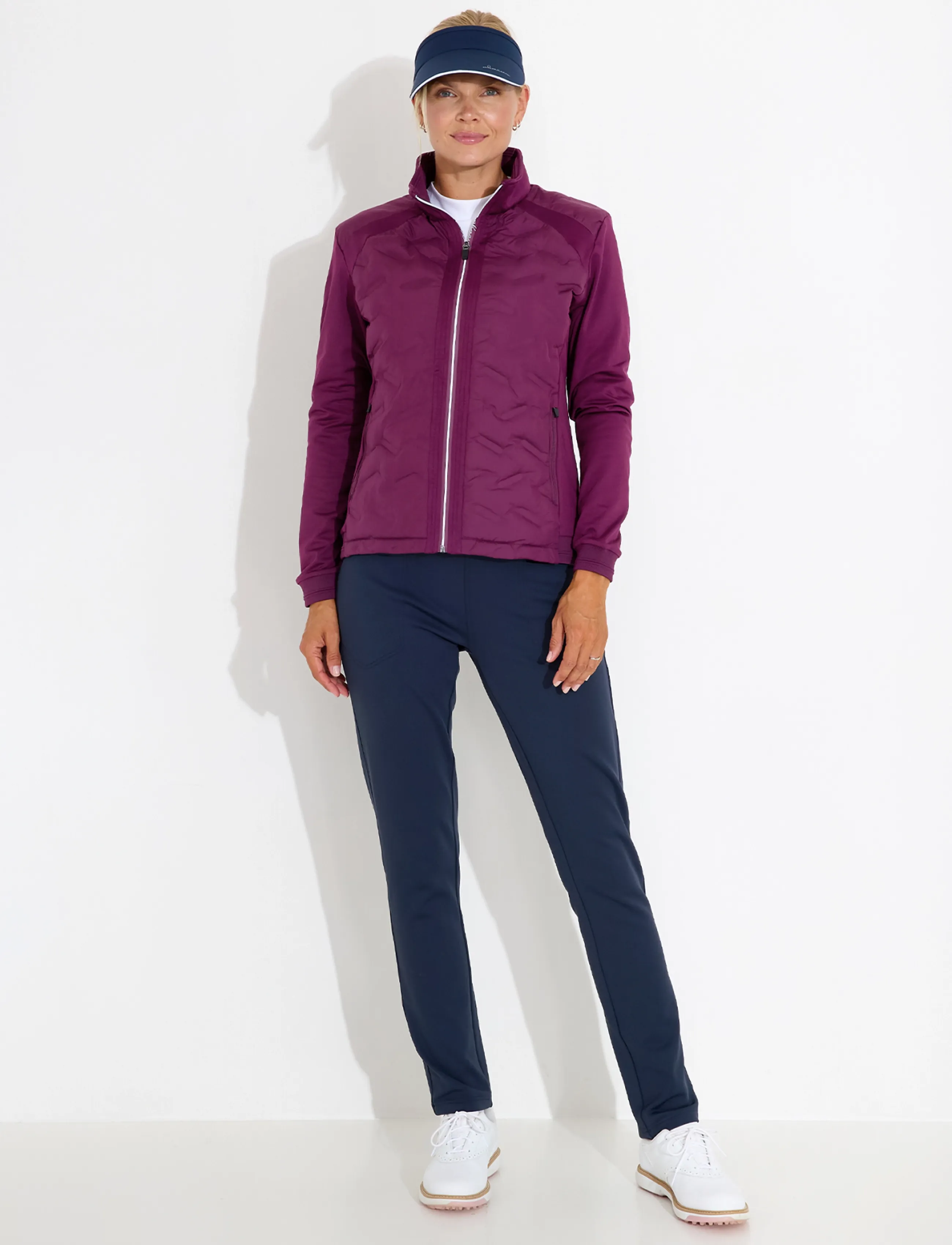 Abacus - Lds Portrush hybrid vest - outdoor - cranberry - 4