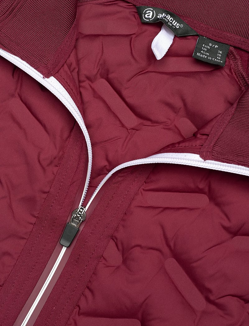 Abacus - Lds Portrush hybrid vest - overtøj - cranberry - 5