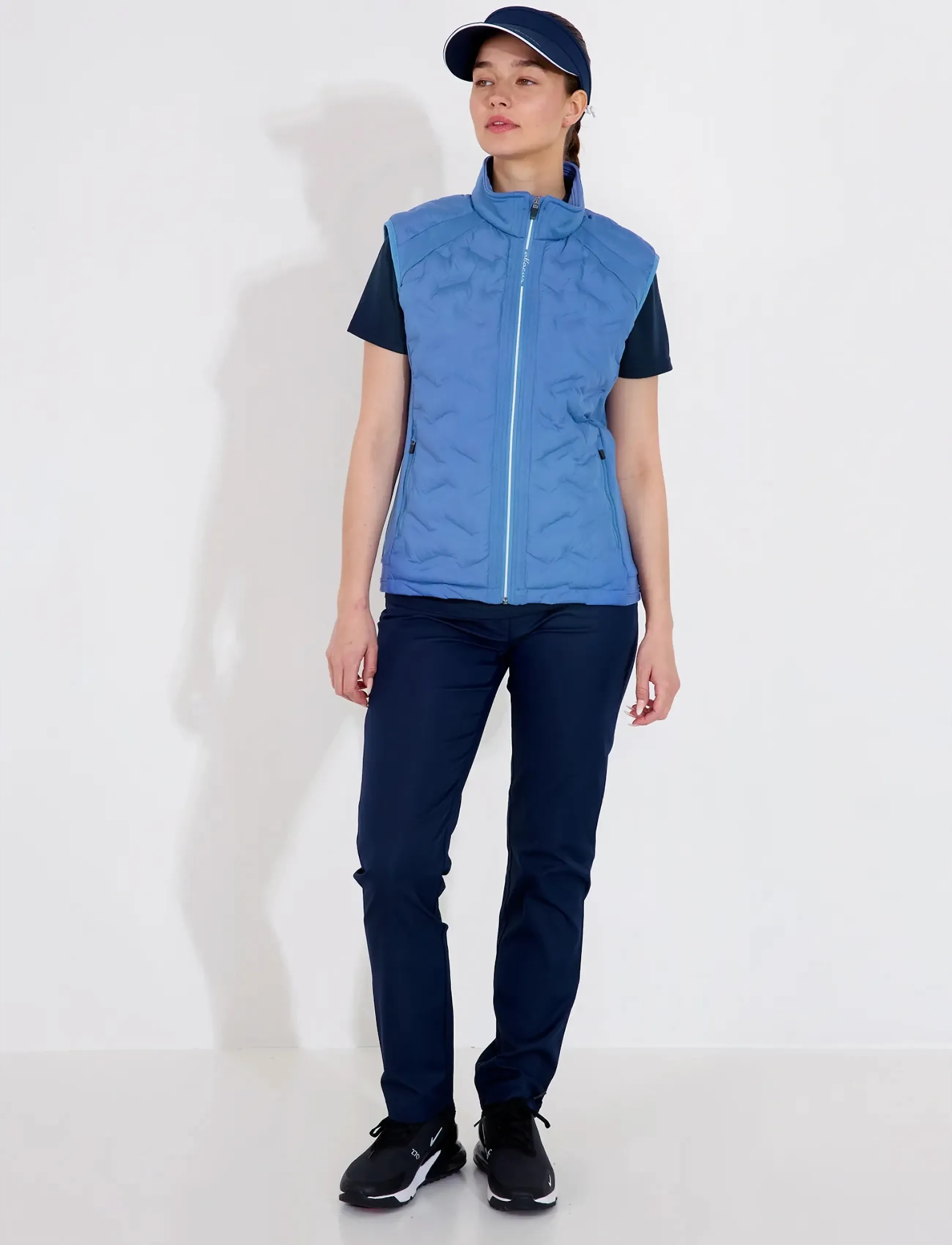 Abacus - Lds Portrush hybrid vest - outerwear - horizon blue - 3