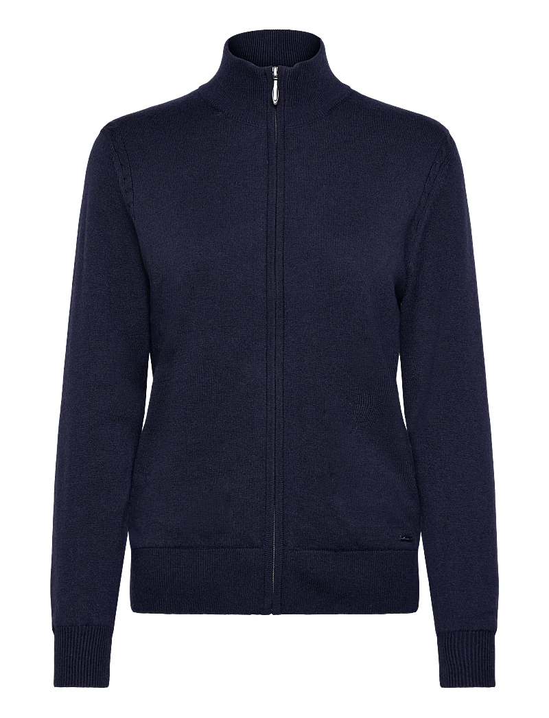 Abacus - Lds Liffin knitted windstopper - sweatshirts - navy - 1