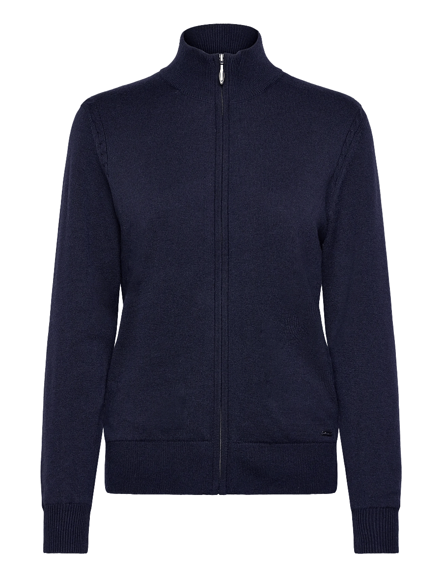 Abacus - Lds Liffin knitted windstopper - navy - 1