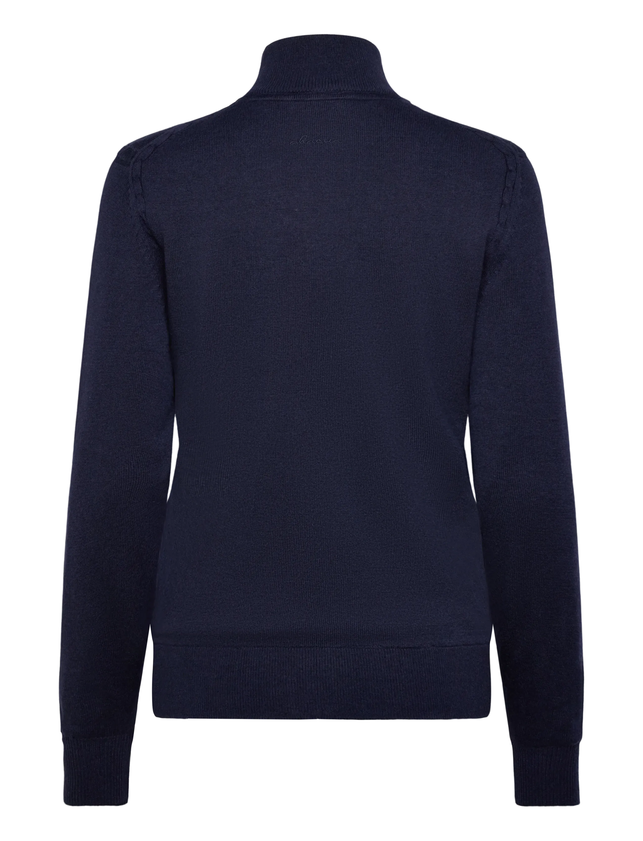 Abacus - Lds Liffin knitted windstopper - navy - 2