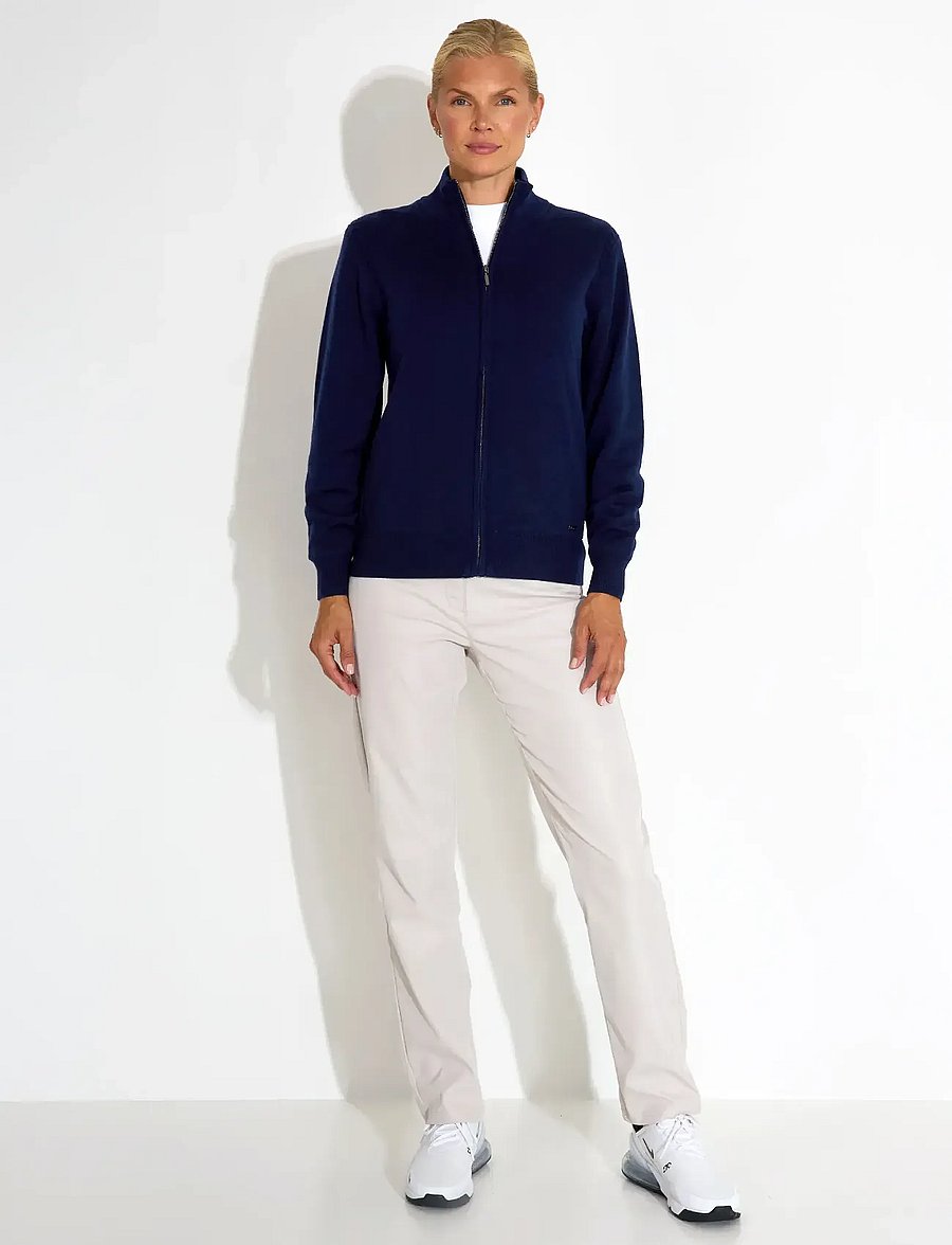 Abacus - Lds Liffin knitted windstopper - navy - 4