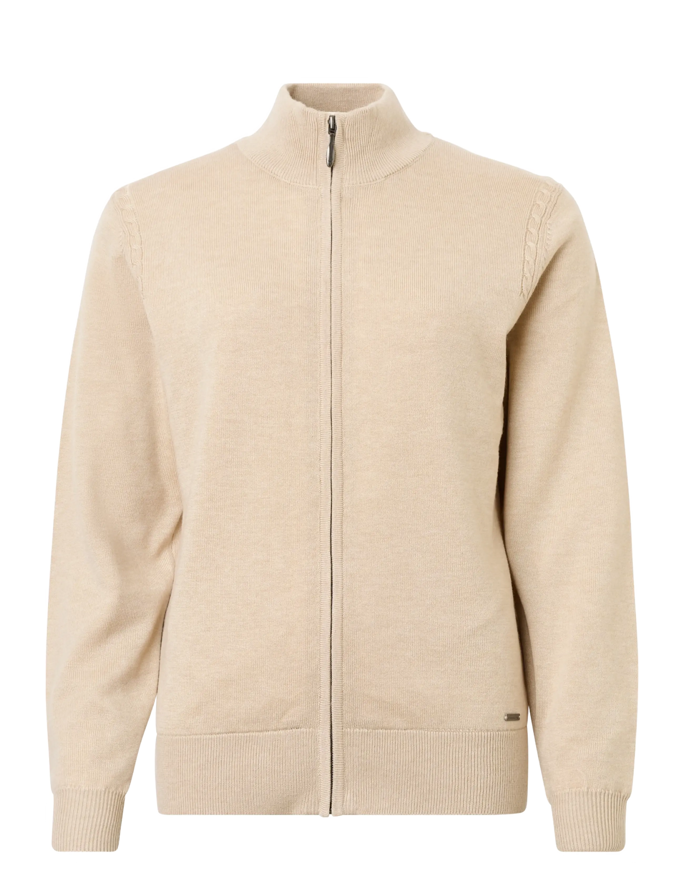 Abacus Lds Liffin knitted windstopper - Abacus - SANDSHELL / beige