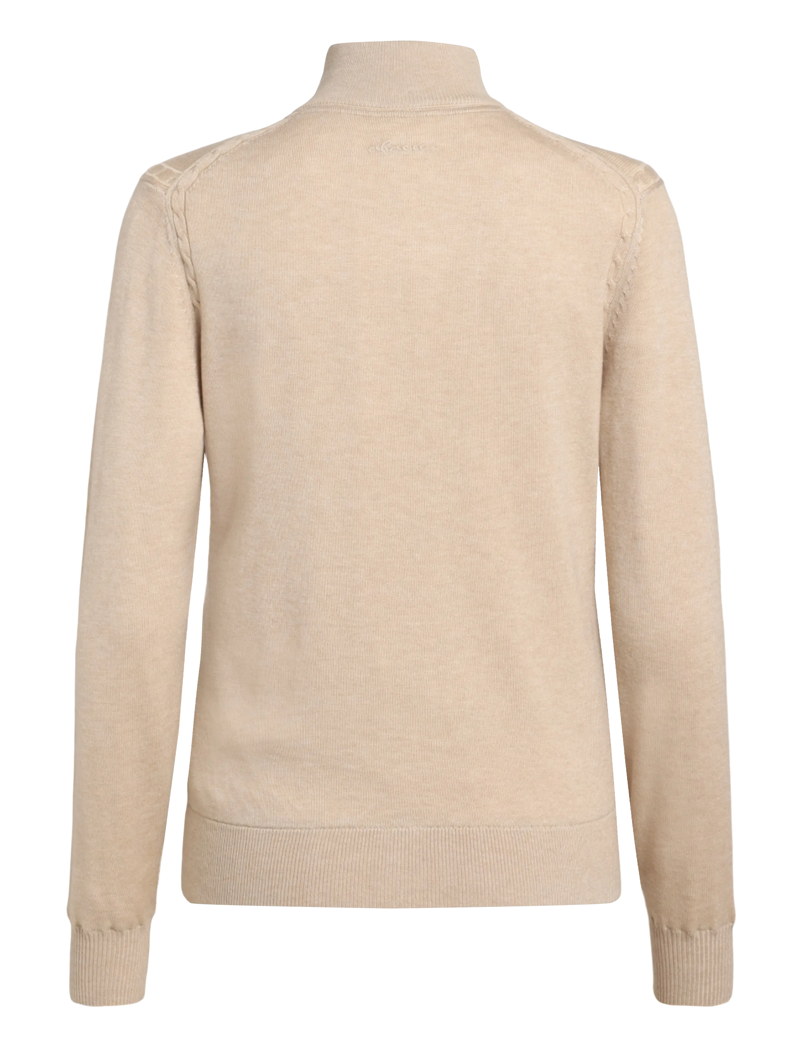 Abacus - Lds Liffin knitted windstopper - dressipluusid ja pusad - sandshell - 2
