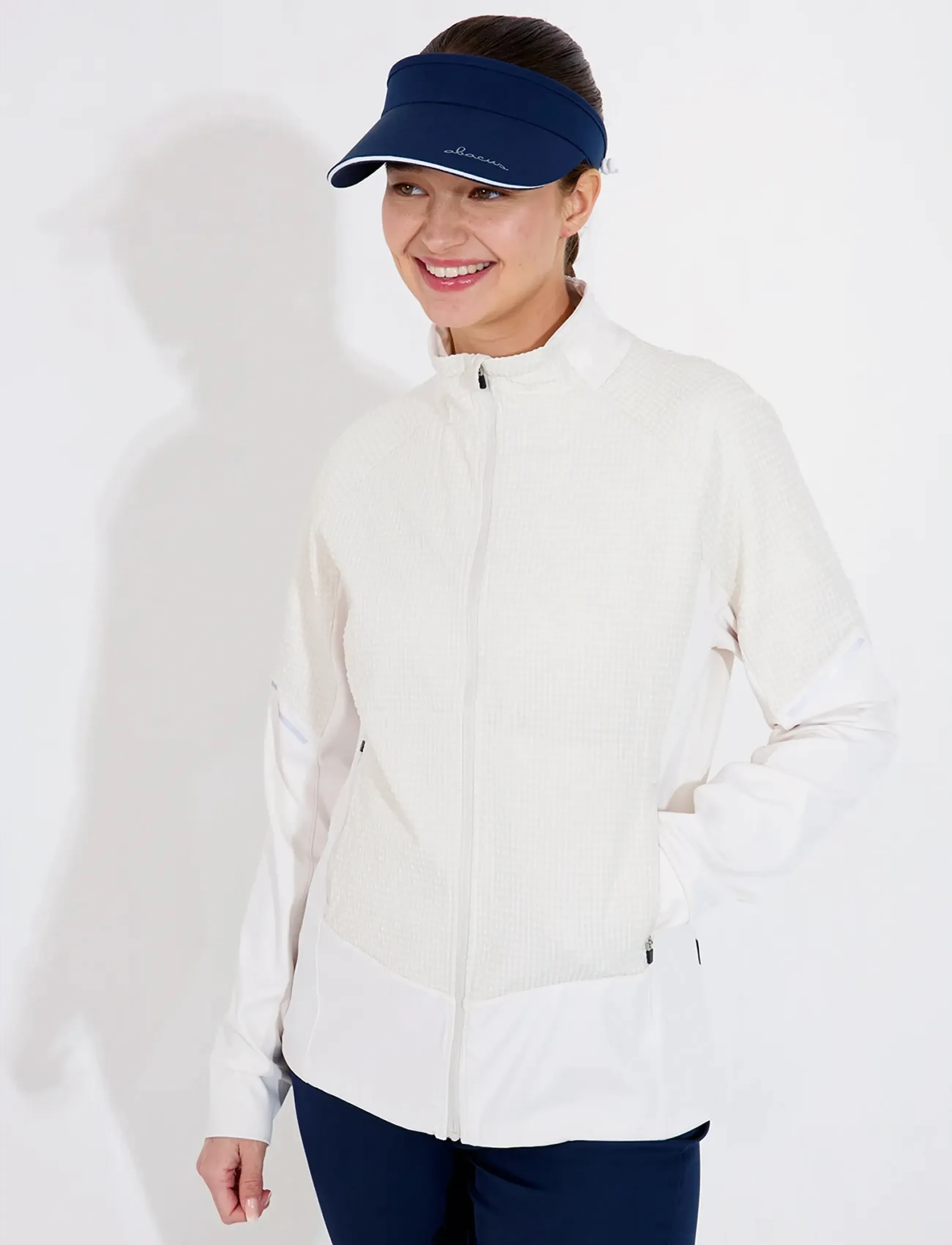 Abacus Lds Wedge Hybrid Jacket, S, Cream, Sport Jackets > Sport Golf Jackets, Dame