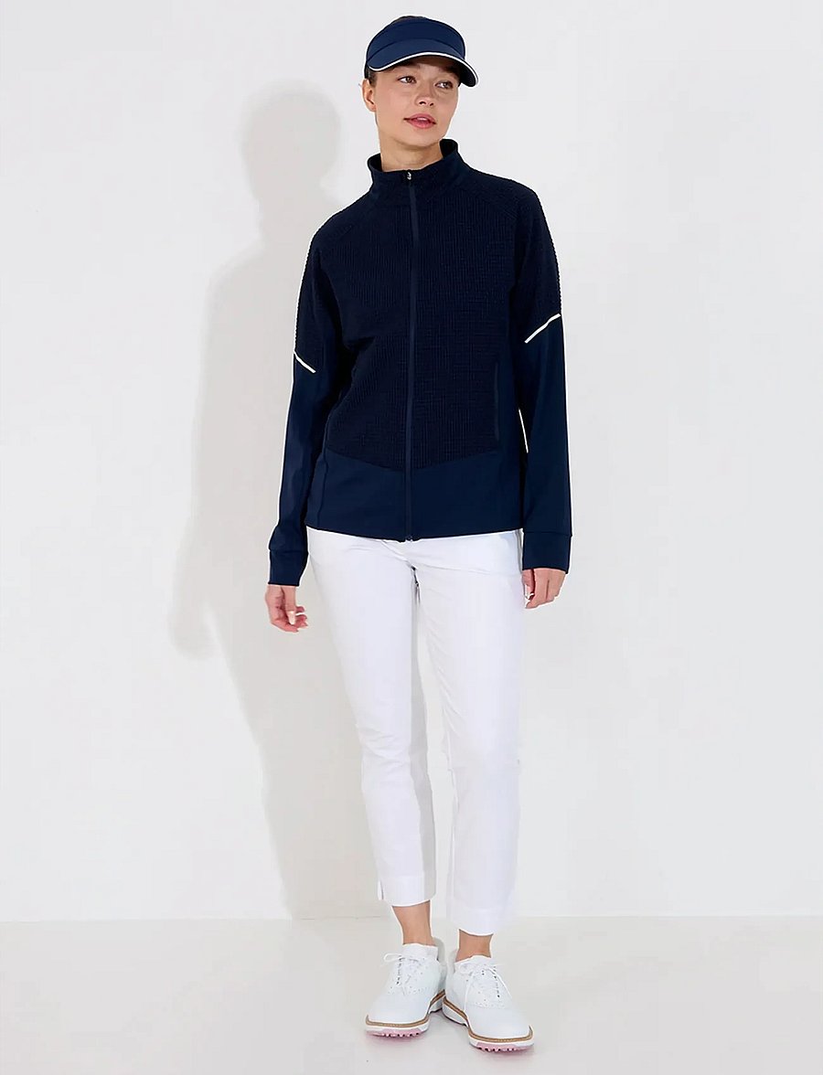 Abacus - Lds Wedge hybrid jacket - golfjakkar - navy - 3