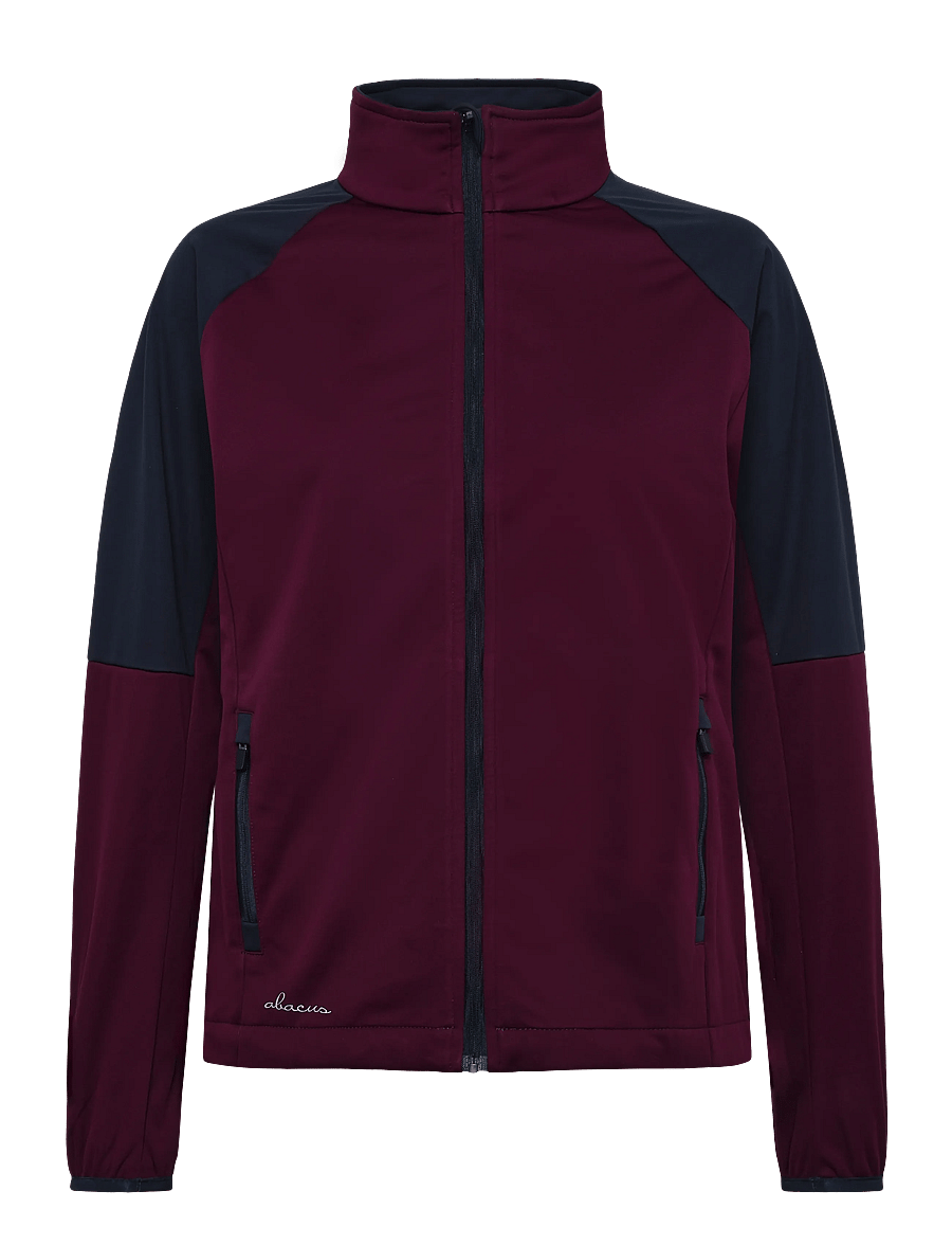 Abacus - Lds Muirfield softshell jacket - golf-jacken - beetroot - 1