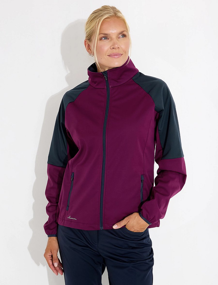 Abacus - Lds Muirfield softshell jacket - beetroot - 0