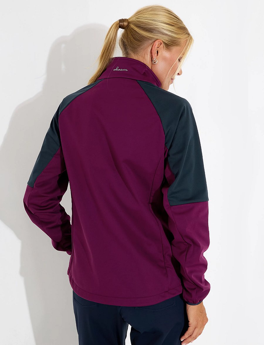 Abacus - Lds Muirfield softshell jacket - beetroot - 2