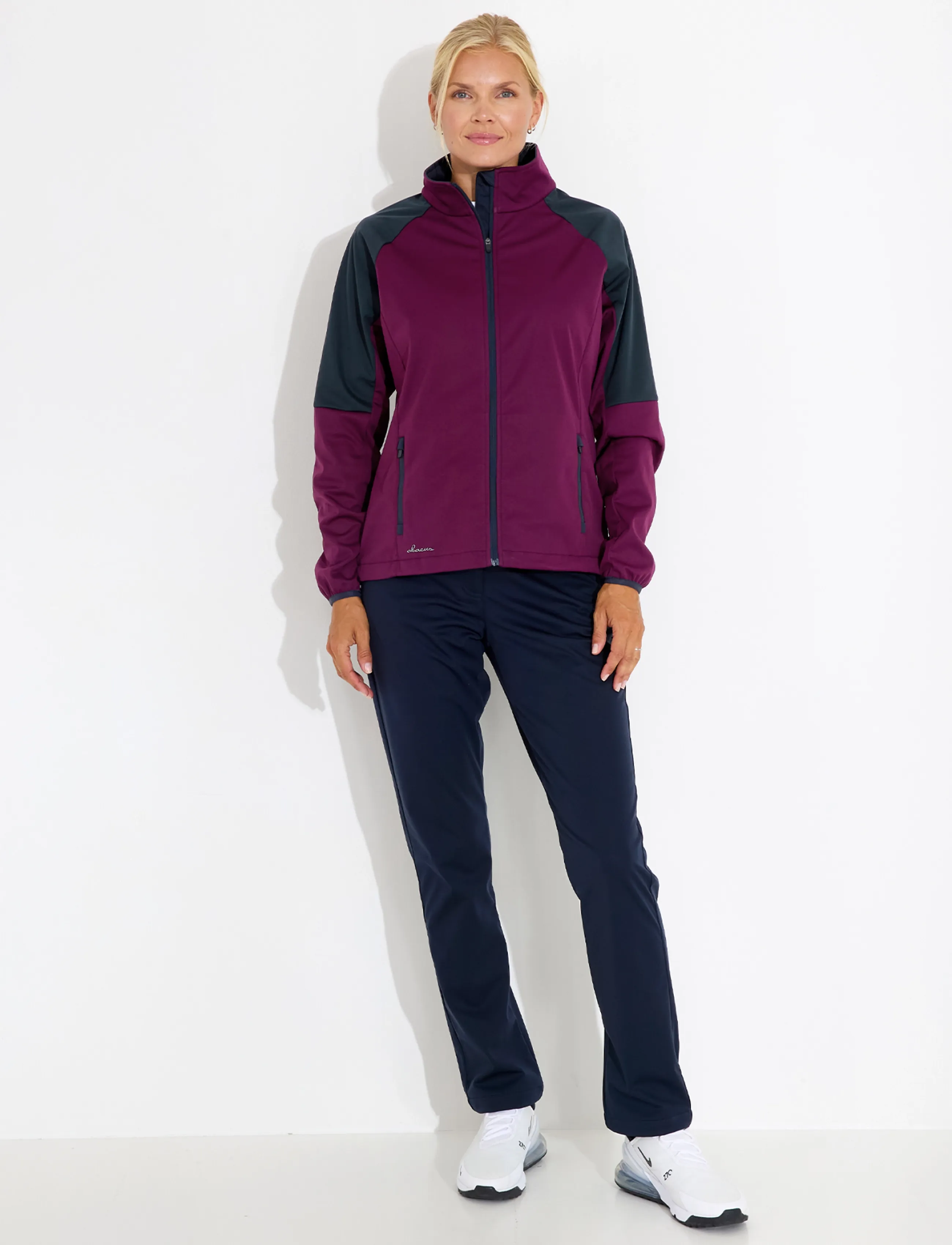 Abacus - Lds Muirfield softshell jacket - beetroot - 3