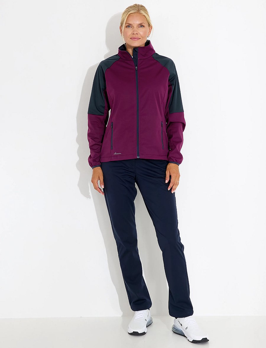 Abacus - Lds Muirfield softshell jacket - beetroot - 3