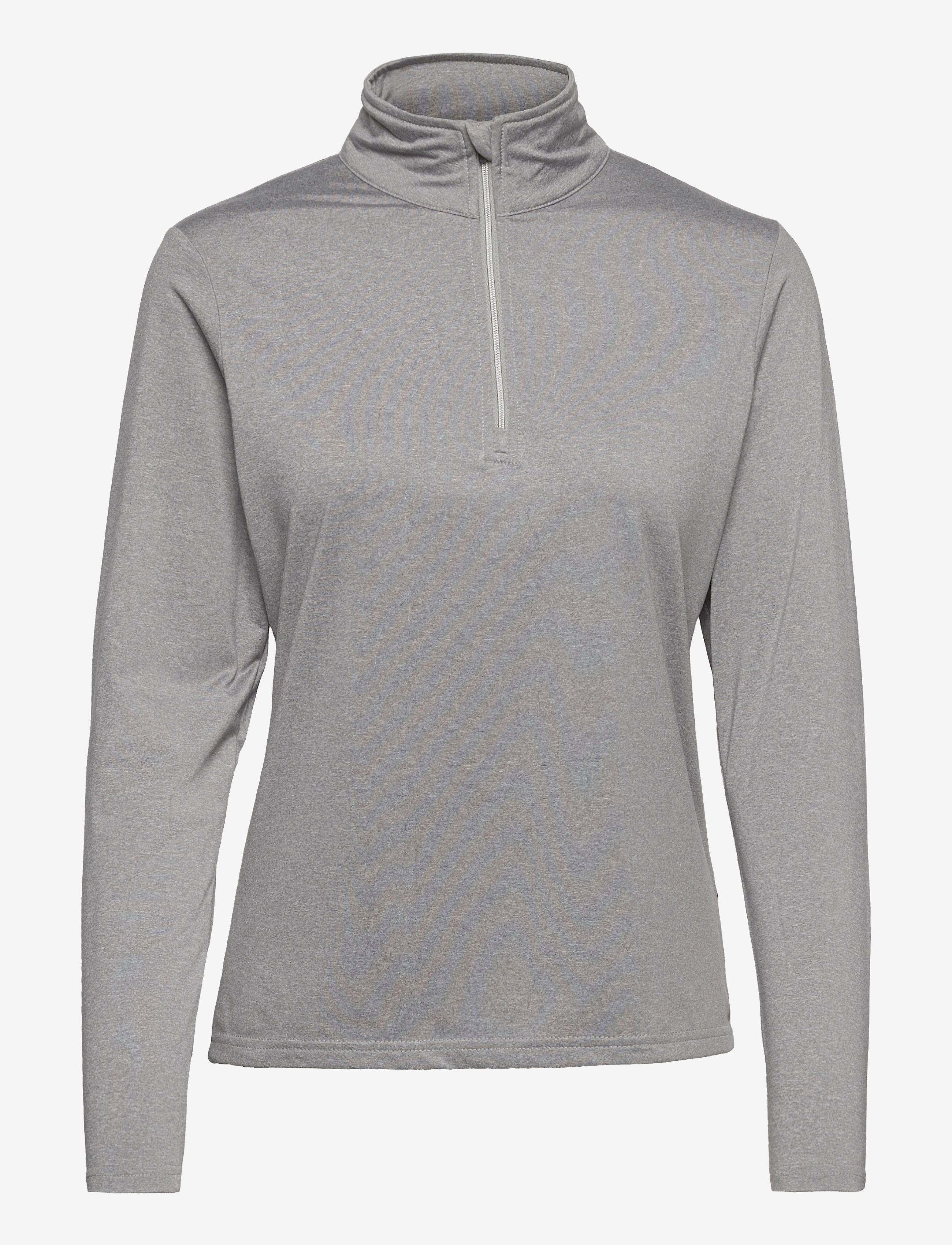Abacus Lds Dunbar halfzip fleece - Transitional Layering - LT.GREYMELANGE / grey