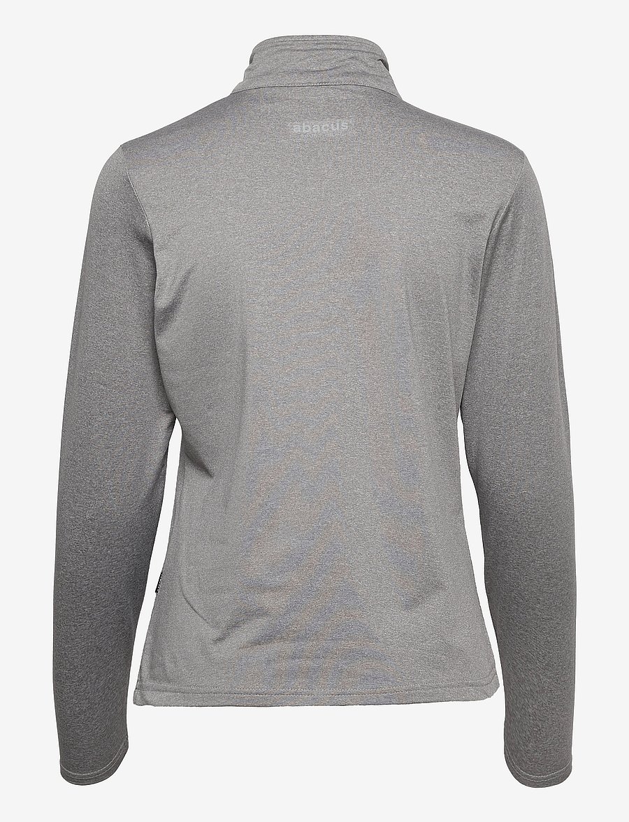 Abacus - Lds Dunbar halfzip fleece - topy z długimi rękawami - lt.greymelange - 1