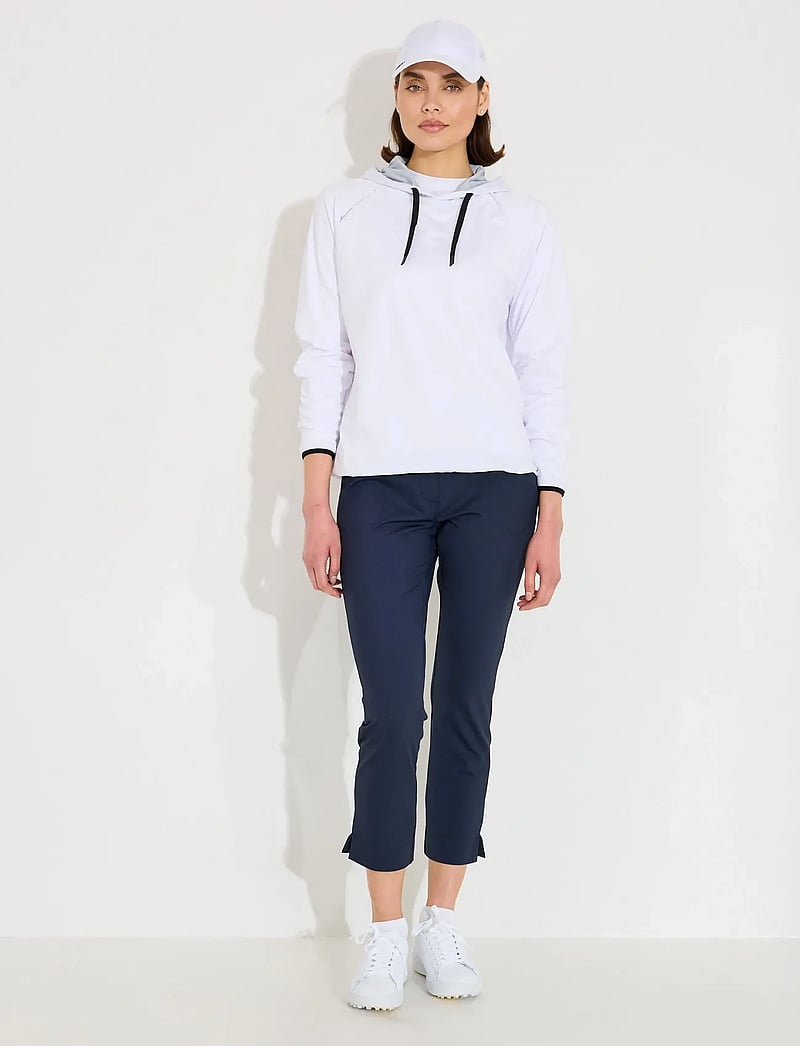 Abacus - Lds Loop hoodie - huvtröjor - white - 4