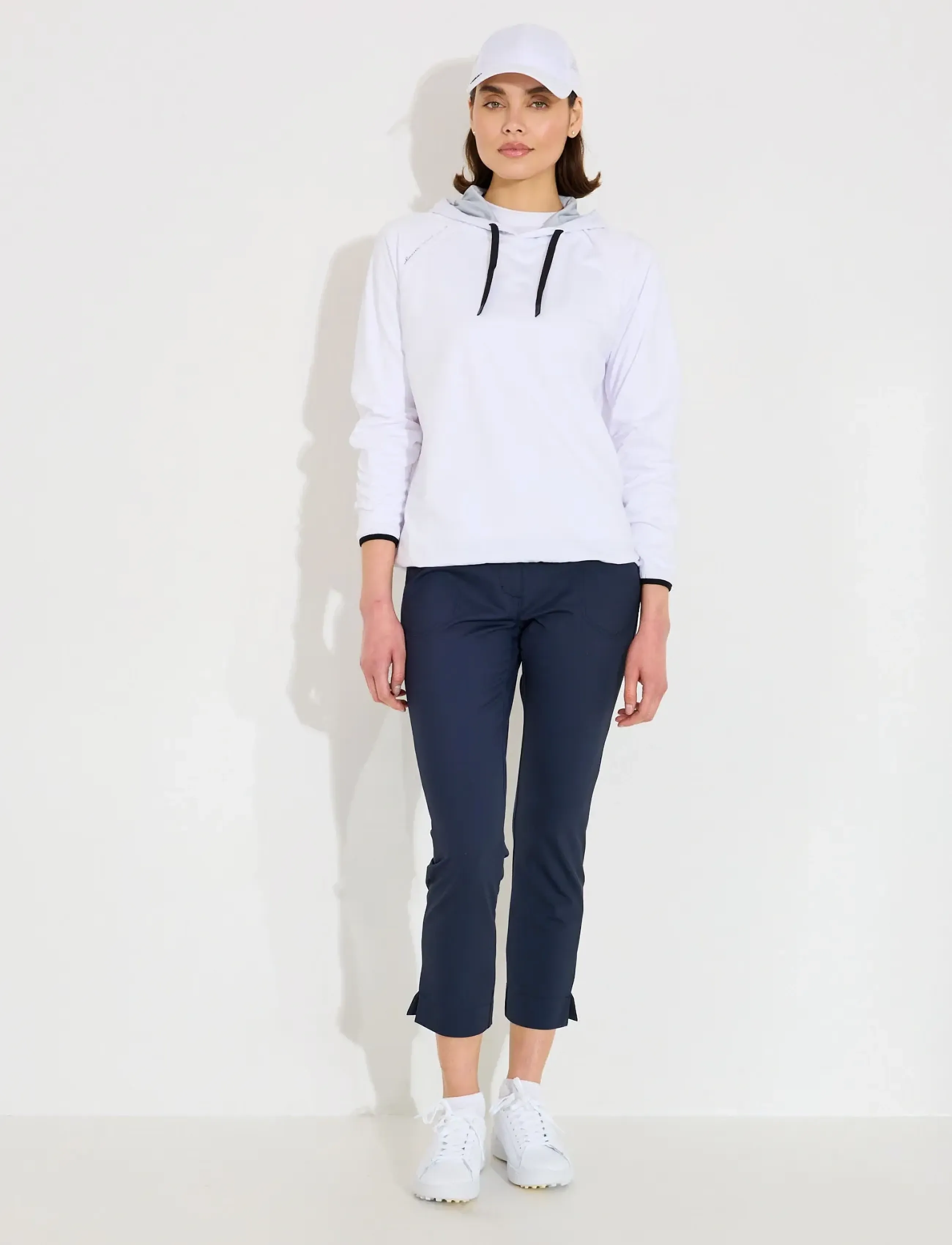 Abacus - Lds Loop hoodie - peysur - white - 4
