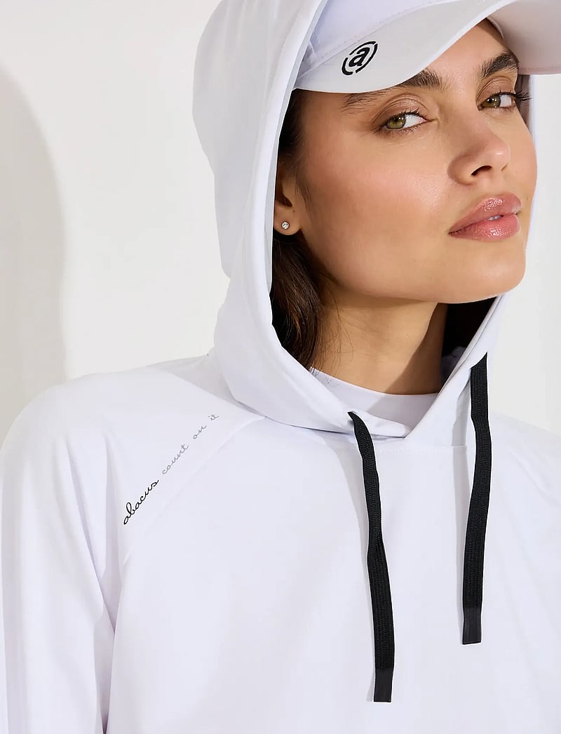 Abacus - Lds Loop hoodie - huvtröjor - white - 5
