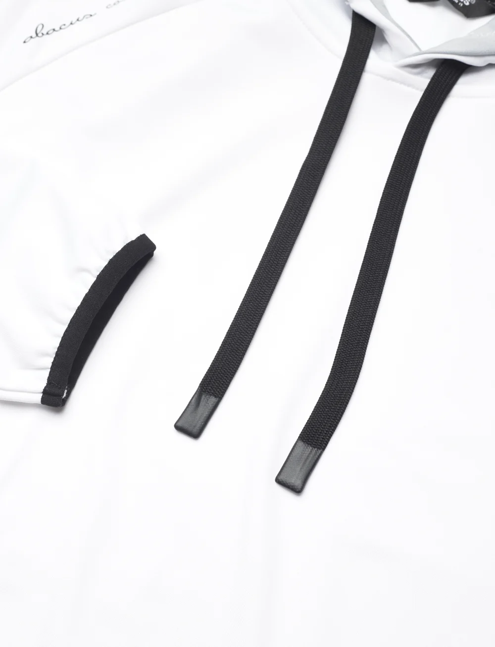 Abacus - Lds Loop hoodie - oberteile - white - 2