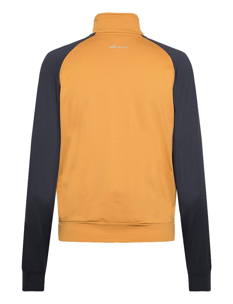 Abacus - Lds Kinloch midlayer jacket - fleece & mellanlager - navy/harvest - 1