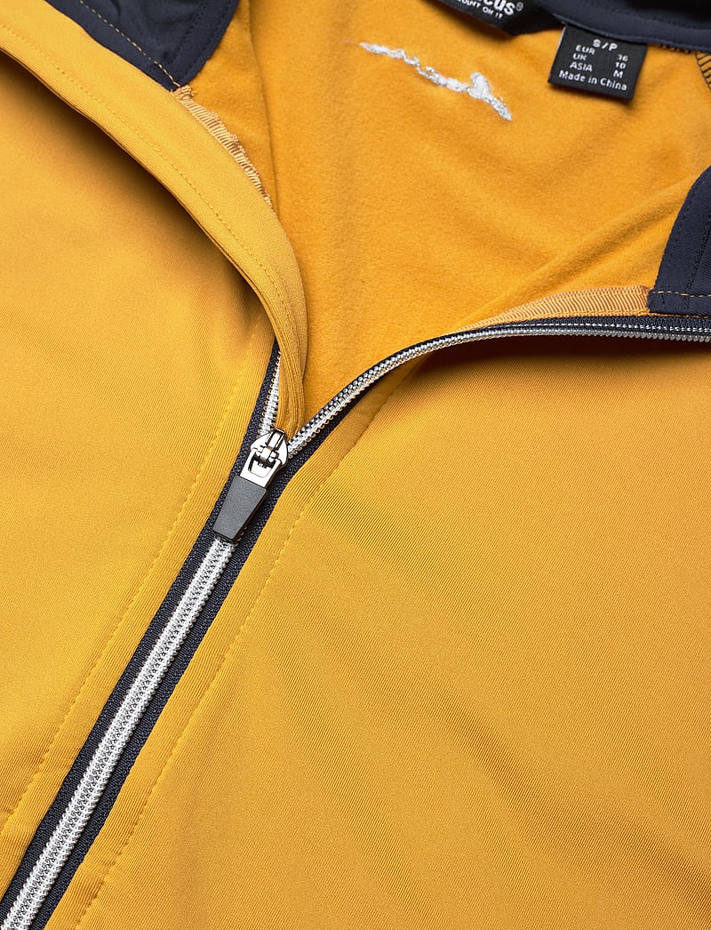 Abacus - Lds Kinloch midlayer jacket - fleece & mellanlager - navy/harvest - 2