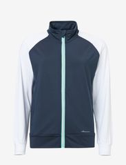 Lds Kinloch midlayer jacket - NAVY/WHITE