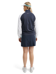 Abacus - Lds Kinloch midlayer jacket - mid layer jackets - navy/white - 2