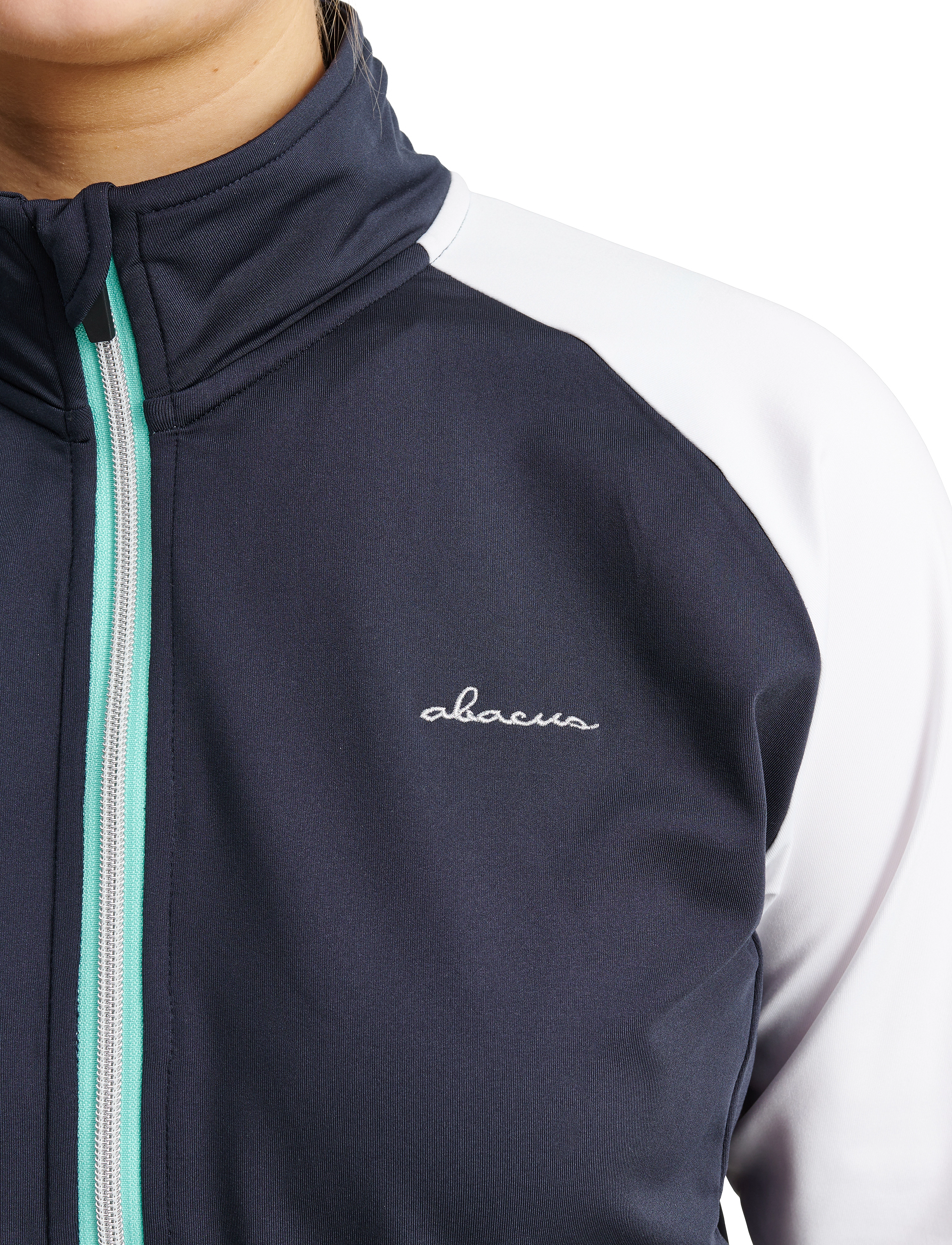 Abacus - Lds Kinloch midlayer jacket - navy/white - 3