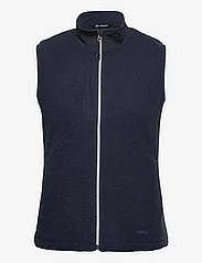 Abacus - Lds Bethpage pile vest - puffer vests - navy - 0