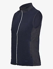 Abacus - Lds Bethpage pile vest - puffer vests - navy - 2