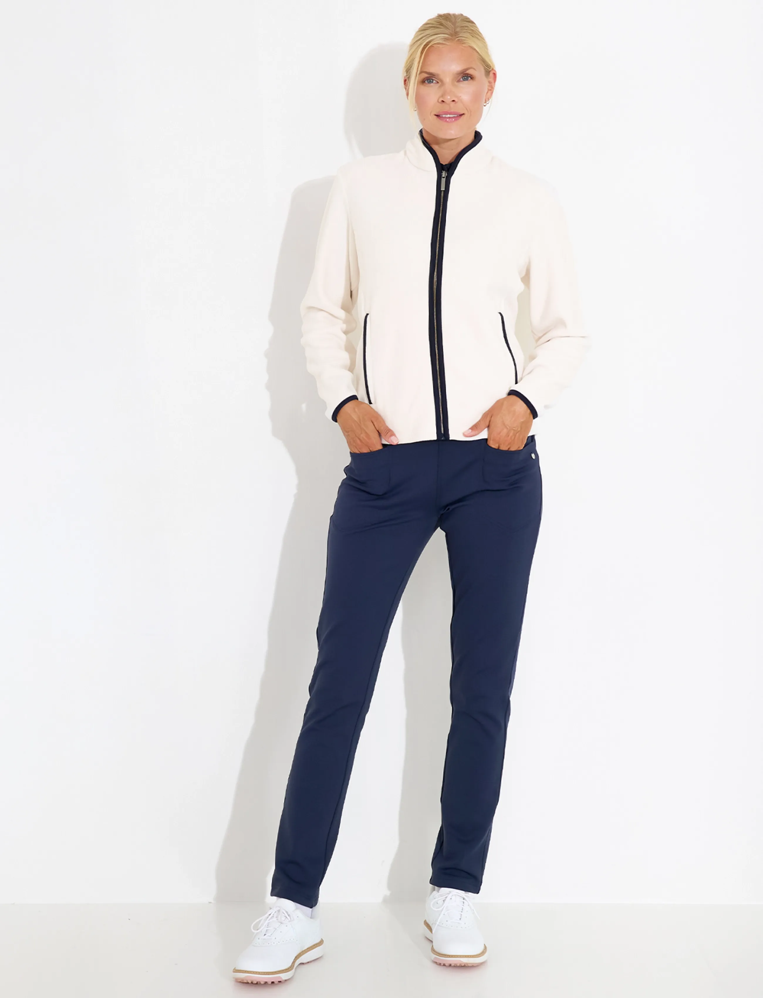 Abacus - Lds Foxhills midlayer fullzip - clam - 3