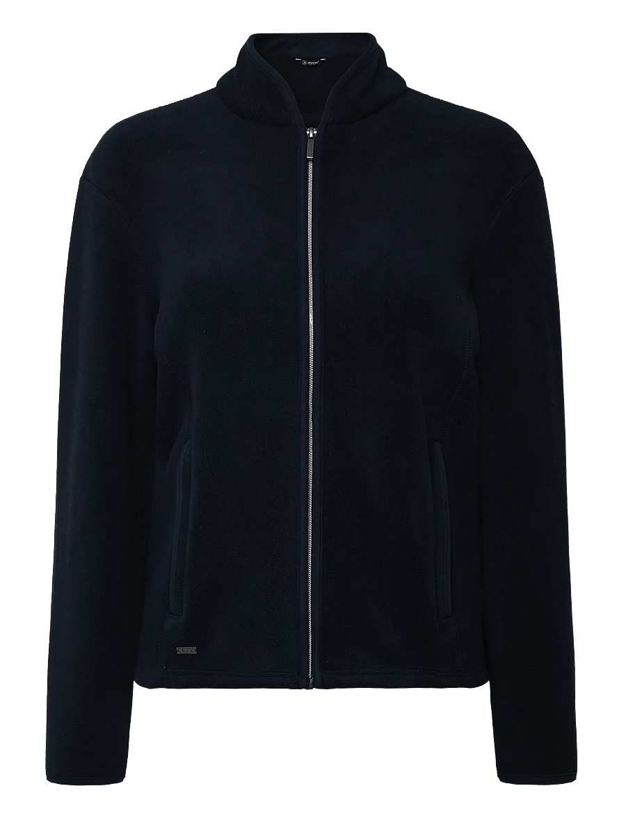Abacus - Lds Foxhills midlayer fullzip - overdele - navy - 1